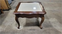 Small marble topped table