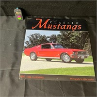 Classic Mustangs Calendar Doesn't Appear Used