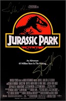 Autograph Jurassic Park Poster