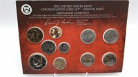 2022 U.S. Mint Uncirculated Coin Set Denver