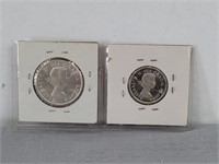 1959 Canada Silver Coins
