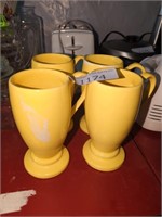 Yellow mugs