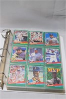 1990-91 BINDER OF BASEBALL CARDS