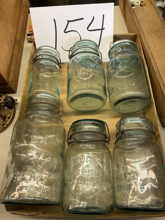 LIGHTNING STOPPER, CANNING JAR LOT