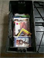 Locker full of comic books