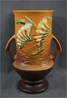 Roseville Pottery Freesia 9 1/2" Vase #123-9"