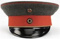 WWI Prussian Army Officer's Visor Cap