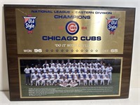 1984 MLB Chicago Cubs NL East champ plaque