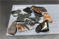 Mixed Obsidian Slabs, 1lbs 15oz