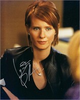 Cynthia Nixon signed photo