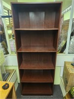 Wooden Book Shelf 72x28x12