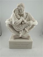 A Quiet Moment - Mother & Child Sculpture