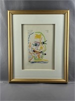 After Pablo Picasso Framed Lithograph