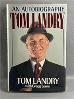 A Signed Tom Landry Autobiography w/ Gregg Lewis