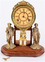 1874 Antique Ansonia Crystal Palace Shelf Clock