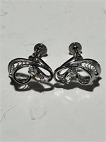 Sterling Silver Clipon Earrings