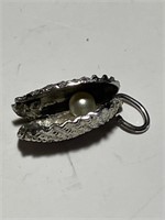 Sterling Silver Clam Shell Charm