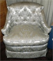 Hollywood Regency Tomlinson Swivel Chair