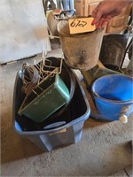 Animal Feed Buckets Tote Halter, Bottle Holders