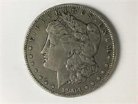 1904-S Morgan Dollar  VF