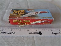 Zeppelin Folder Knife in Box