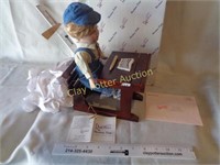 Duckhouse Collectors Doll at Desk