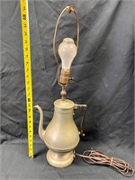 Teapot lamp