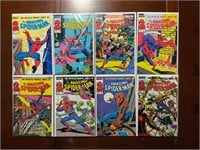 Marvel Comics 8 piece Official Index to Spider-Man