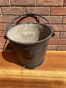 Early Metal Coal Bucket