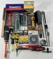 Assortment of New Tools, Drivers, Pliers, Wrenches