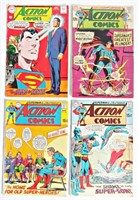 (4) DC ACTION COMICS 12c & 15c - SUPERMAN