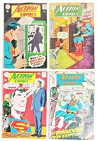 (4) DC ACTION COMICS 12c ISSUES - SUPERMAN
