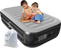 Twin Air Mattress with Built in Pump,18"