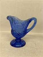 Cobalt blue creamer