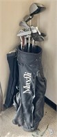 Vintage Ping putter, Tour Series golf clubs,