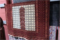 Persian pure wool hand made Turkman rug
