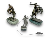 MINIATURE BRONZES TO SORT AND LOT