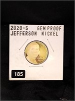 2020 Jefferson nickel