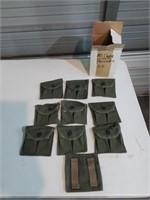 Group of 10M1 carb ammo pouches ordinance
