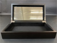 Guerlain Paris Black Vanity Box with Mirror
