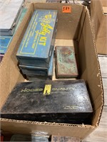 Vintage plumbing supply O-ring lot in tins