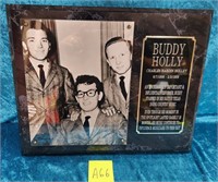 11 - BUDDY HOLLY PHOTO PLAQUE (A66)