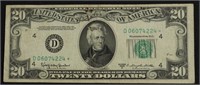 1950 STAR 20 $ FEDERAL RESERVE NOTE