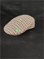 Sz M Cuffley Cap Co. Tweed Flat Cap