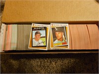 Box of Sports Cards