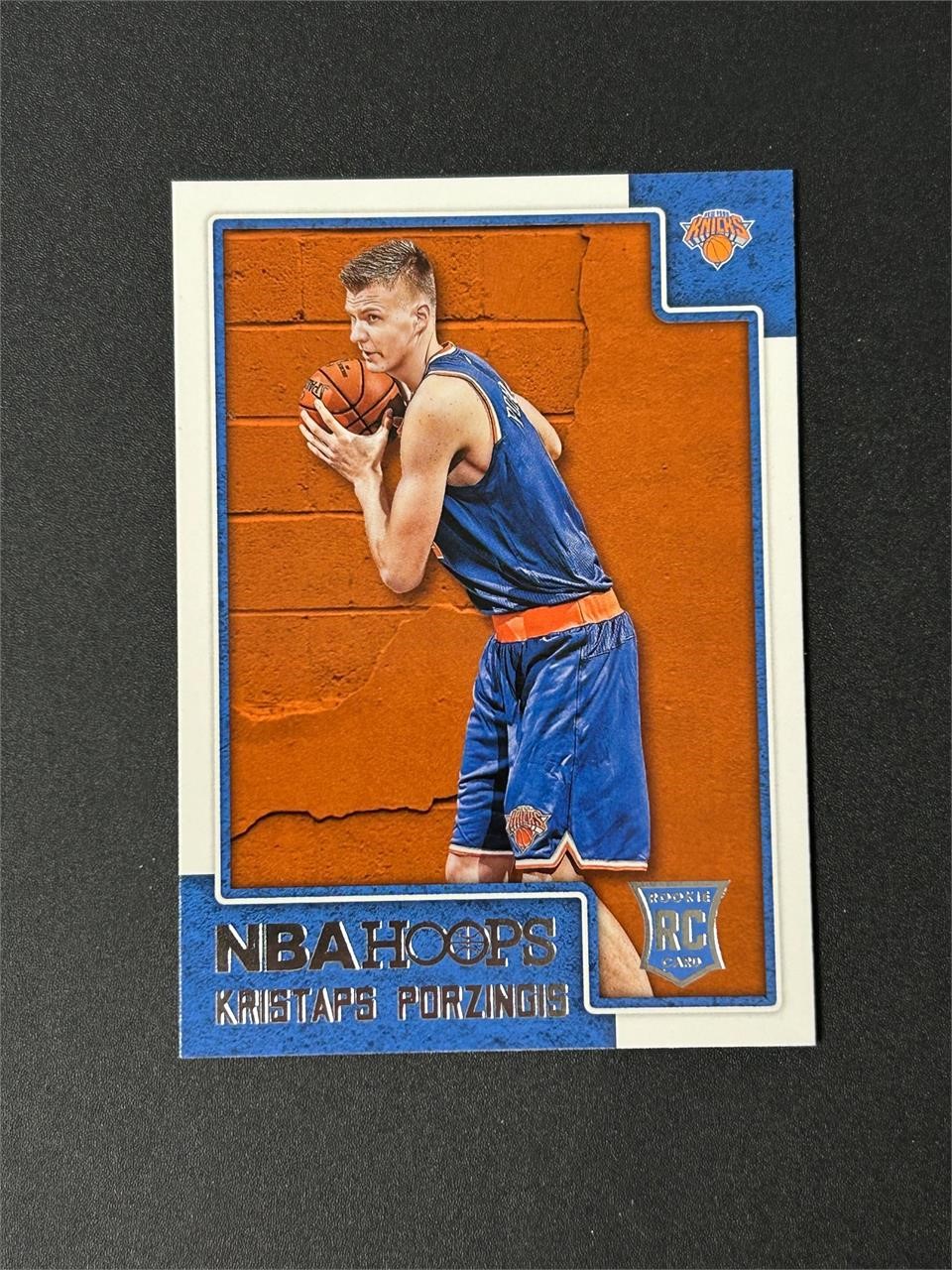 2015 Hoops Kristaps Porzingis Rookie Card