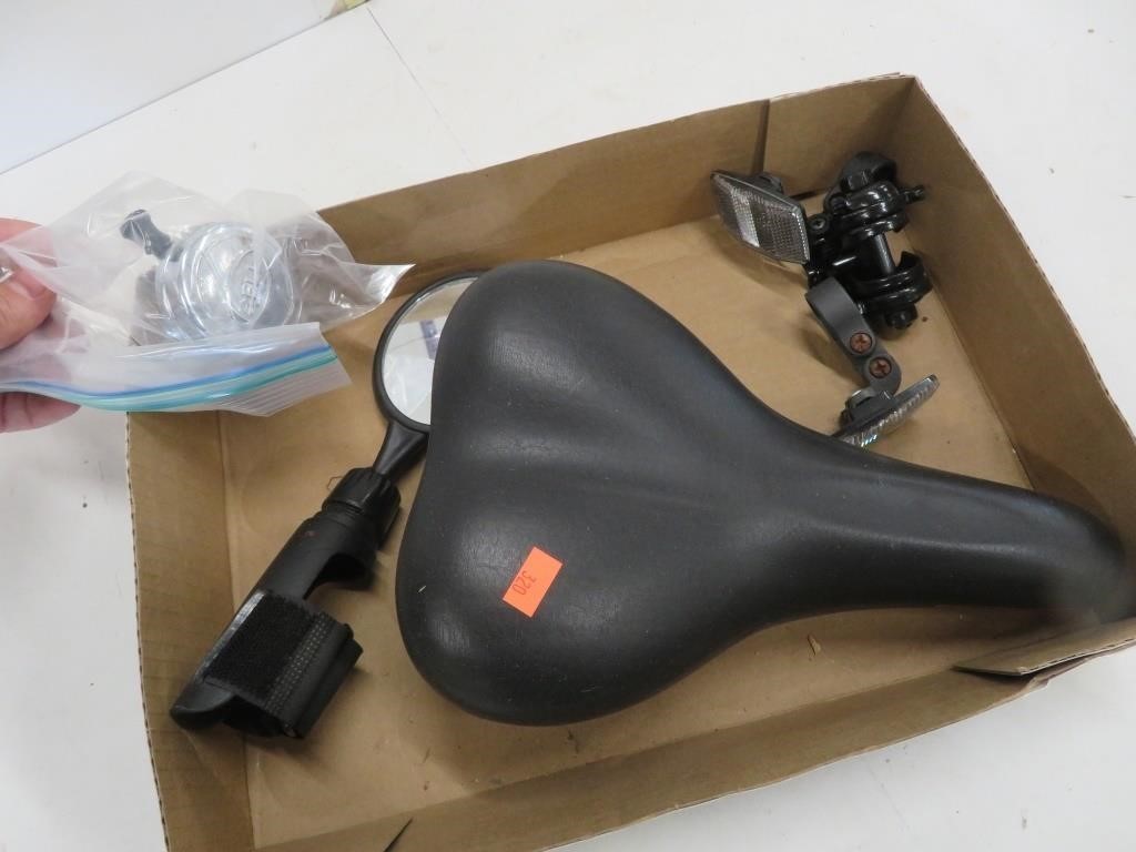 Bicycle seat and parts