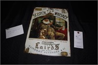 Metal Whiskey Sign 16"X12" Scotch Whiskey