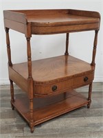 Vintage 3-tier bedside table