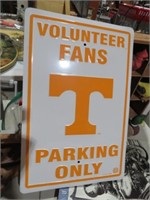 TIN UT PARKING SIGN